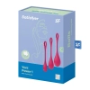 Zestaw kulek silikonowych Satisfyer Yoni Power 1 czerwony