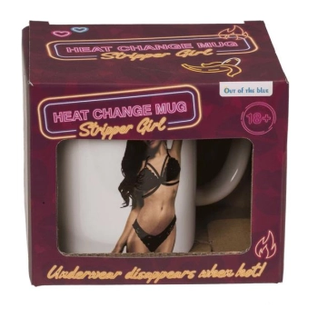 Kubek efekt termiczny Stripper Girl Grajmy razem 350 ml