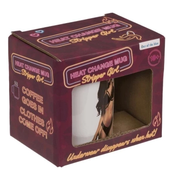Kubek efekt termiczny Stripper Girl Grajmy razem 350 ml