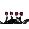 Black And Red Wrist And Ankle Bed