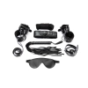 7 Pieces Black Bondage Set