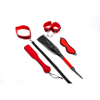 Red Bondage Set