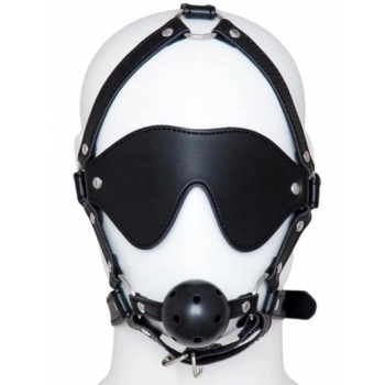 Eye Mask With Ball Gag