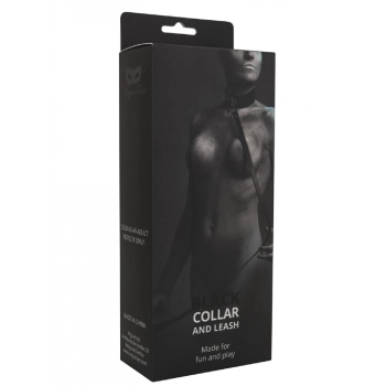 Black Collar And Leash