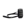 Black Collar With Leash