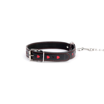 Hearts Collar And Leash