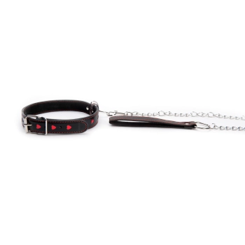 Hearts Collar And Leash
