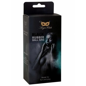 Black Ruby Ball Gag
