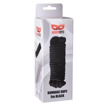 Black Bondage Rope 5m