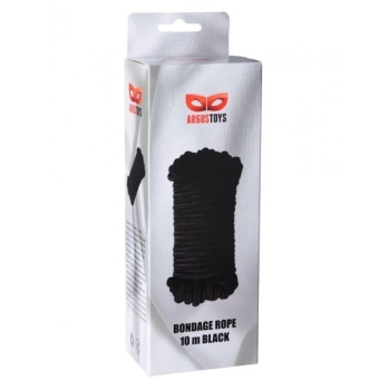 Black Bondage Rope 10m