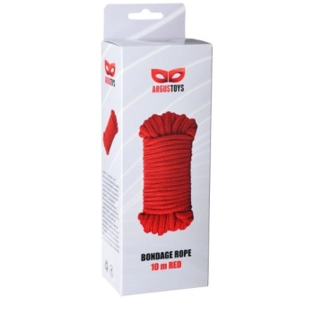 Red Bondage Rope 10m