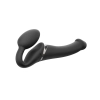 VIBRATING STRAP-ON - M - BLACK