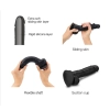 Realistyczne dildo Sliding Skin Strap-on-me czarne M