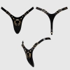 Uprząż strap-on Fabulous Strap-on-me błyszcząca czarna uniwersalna