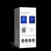 Dildo realistyczne LED fioletowe Straponme 18 cm M