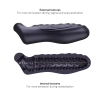 Przedłużka silikonowa Ryzer Max Man.wand black plum 18 cm