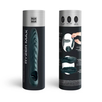 Przedłużka na penisa Ryzer Max Man.wand szara 18 cm