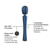 Masażer wibracyjny Man.wand Edgy Stellar Blue