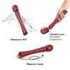 Masażer wibracyjny Man.wand Edgy czerwony silikonowy 30 cm
