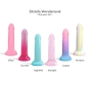 Dildo silikonowe Love to Love Dildolls Sunrise gradient róż 14 8 cm