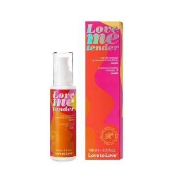 Olejek do masażu rozgrzewający waniliowy Love to Love 100 ml