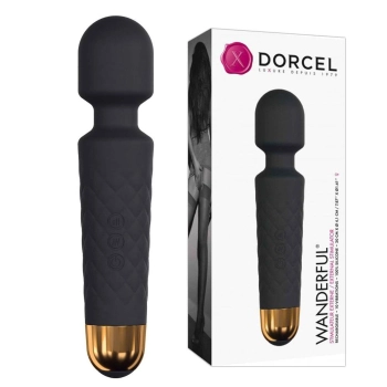 Wibrator wand Dorcel Wanderful różowy akumulator 20 cm