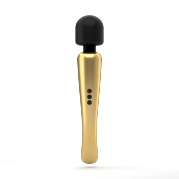 Masażer wibracyjny Dorcel Megawand złoty USB 29 cm