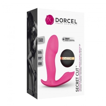 Wibrator punktu G Dorcel Secret Clit silikonowy z grzaniem USB 7 cm