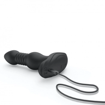 Korek analny pulsujący Deep Stormer Dorcel silikonowy pilot USB