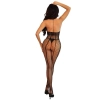 Bodystocking kabaretkowy z otwartym biustem Ero-Dom Mystic Net uniwersalny