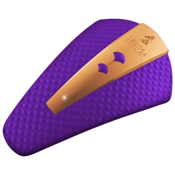 Stymulator łechtaczki Shunga Obi fioletowy silikonowy USB