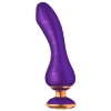 Wibrator punktu G silikonowy Shunga Sanya fioletowy USB 19 cm