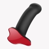 Dildo silikonowe Fun Factory Amor czarny z przyssawką 13 5 cm