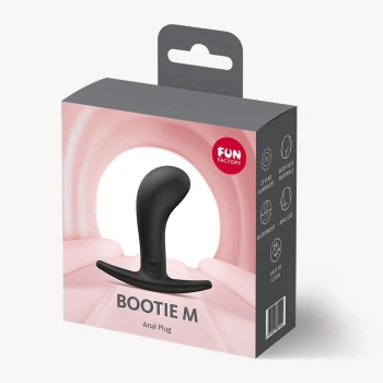 Korek analny silikonowy Fun Factory Bootie M czarny 9,3 cm
