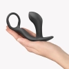 Pierścień erekcyjny z masażerem prostaty Fun Factory Bootie Ring czarny