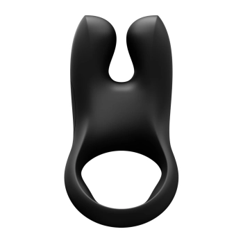 Pierścień erekcyjny wibrujący Fun Factory Nos czarny USB 8 cm