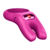 Pierścień erekcyjny wibrujący Fun Factory Nos różowy podwójny USB