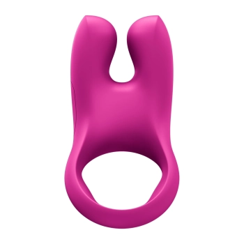 Pierścień erekcyjny wibrujący Fun Factory Nos różowy podwójny USB