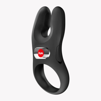 Pierścień erekcyjny wibrujący Nos XL Fun Factory czarny silikonowy USB