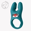 Pierścień erekcyjny wibrujący Nos XL zielony Fun Factory silikonowy USB