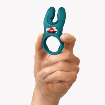 Pierścień erekcyjny wibrujący Nos XL zielony Fun Factory silikonowy USB
