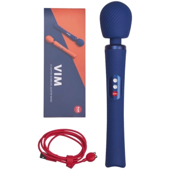 Masażer różdżkowy Fun Factory Vim niebieski 32 cm
