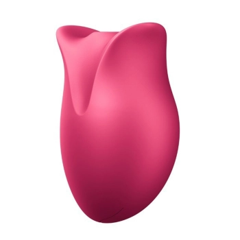 Stymulator łechtaczki air pulse silikonowy Fun Factory Belle czerwony USB