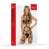 Set bra, thong and suspender harness 11031 black M
