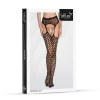Pończochy kabaretki z dużymi oczkami SoftLine 4013 czarne one size