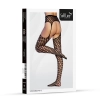 Pończochy kabaretki z dużymi oczkami SoftLine 4013 czarne one size