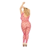Bodystocking She cat plus size różowy XL 3XL SoftLine