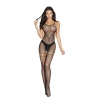 Bodystocking siateczkowy SoftLine Collection czarny S/L