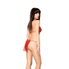 Body erotyczne Beth SoftLine czerwone M/L