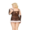 Erotyczny kostium Charlotte SoftLine Collection czarny 2XL